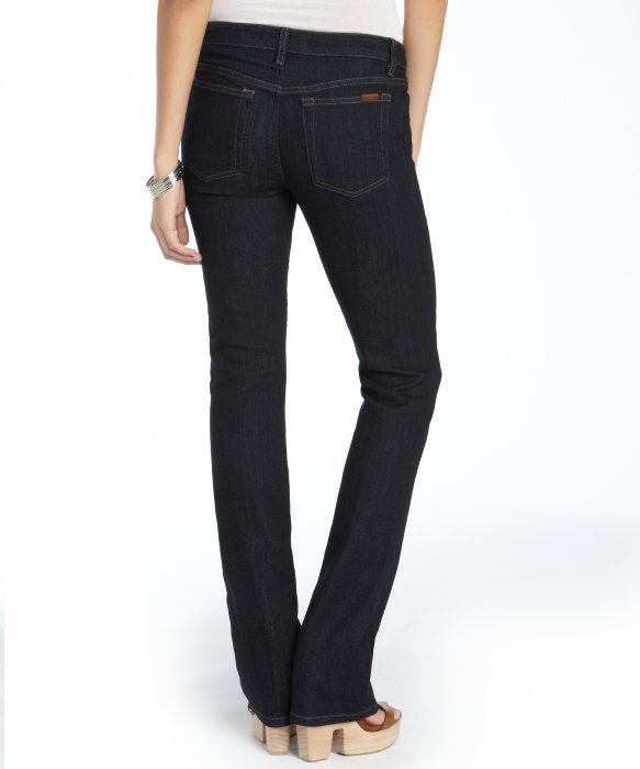 Joe's jeans Everle Wash Stretch Cotton Curvy Mini Bootcut Jeans in Blue | Lyst