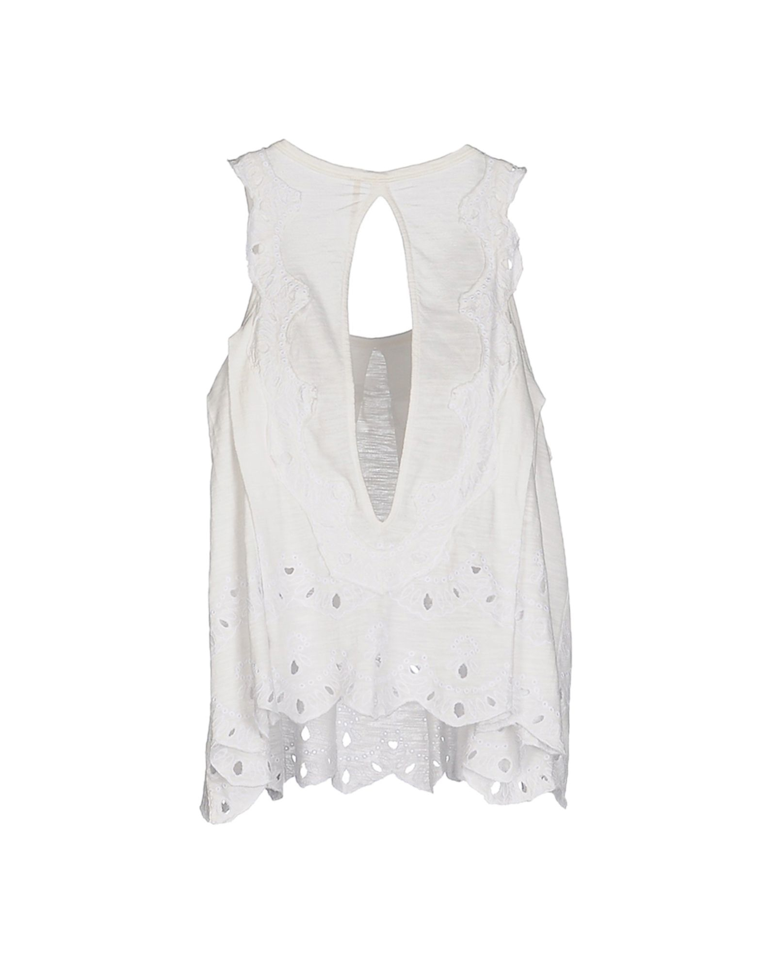 Free People Vest in White - Lyst