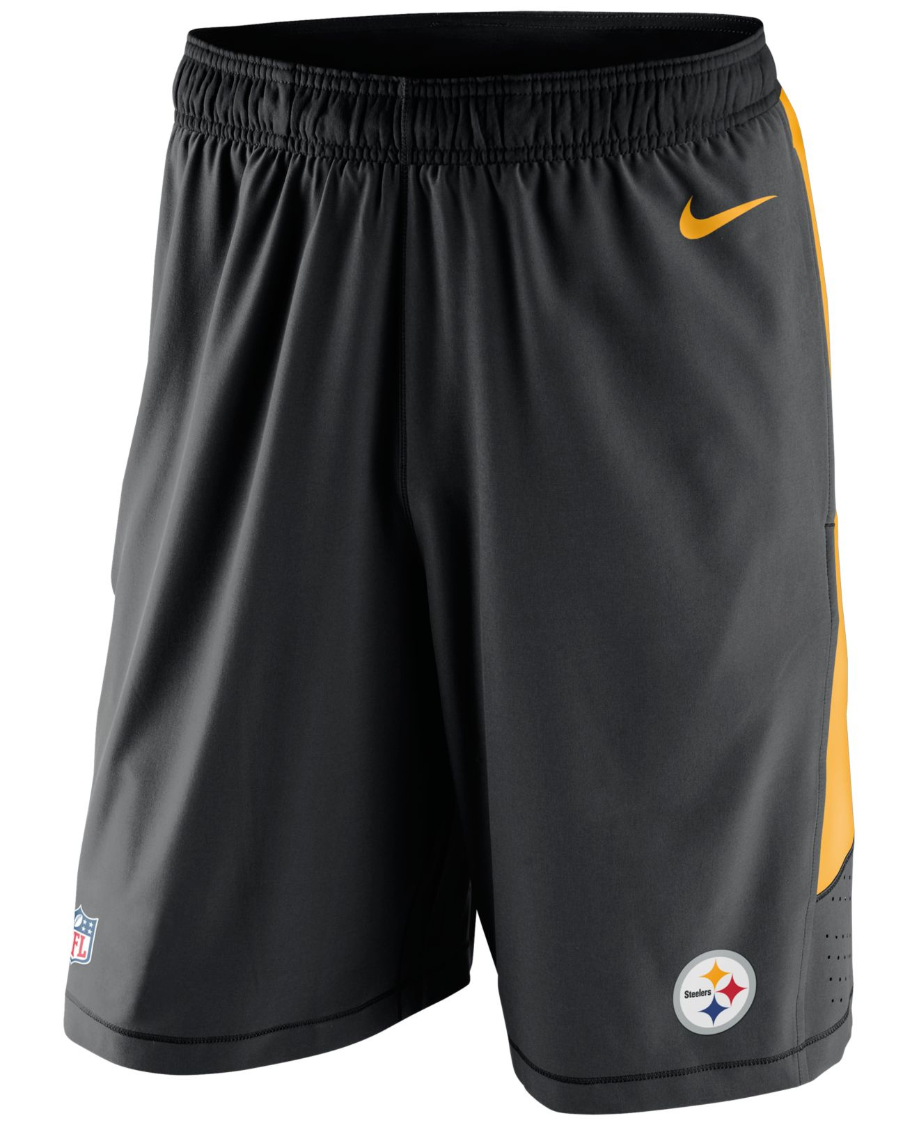 Lyst - Nike Men'S Pittsburgh Steelers Speed Vent Shorts in Black for Men