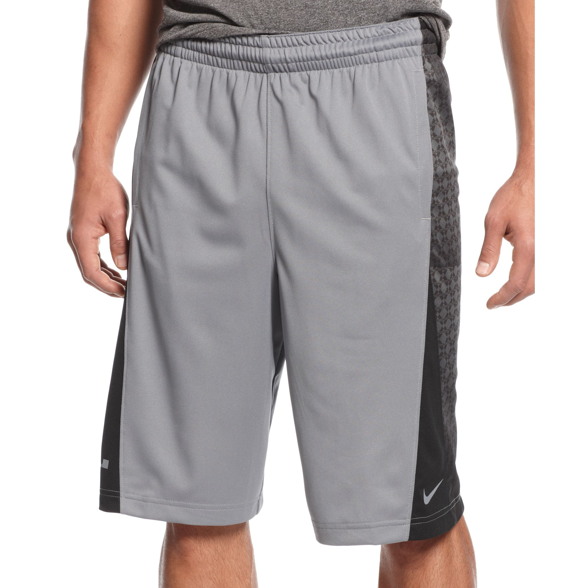 Nike Lebron Gravity Drifit Basketball Shorts in Gray for Men (Tour ...