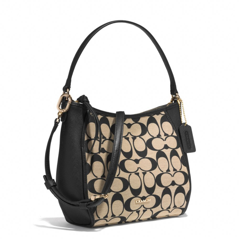 Lyst Coach Legacy Top Handle Bag In Printed Signature Fabric Black