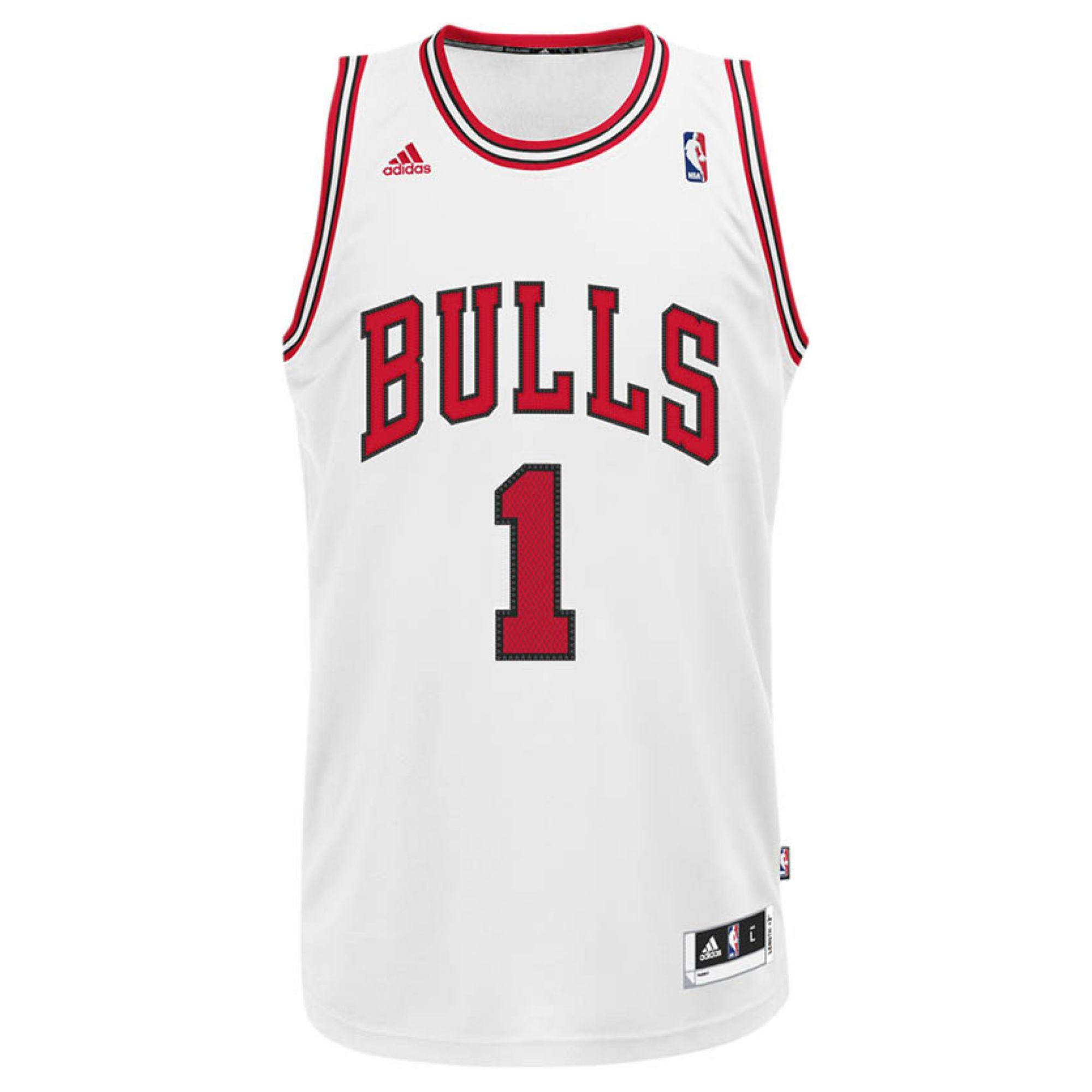 Adidas Men's Derrick Rose Chicago Bulls Revolution 30 Swingman Jersey ...