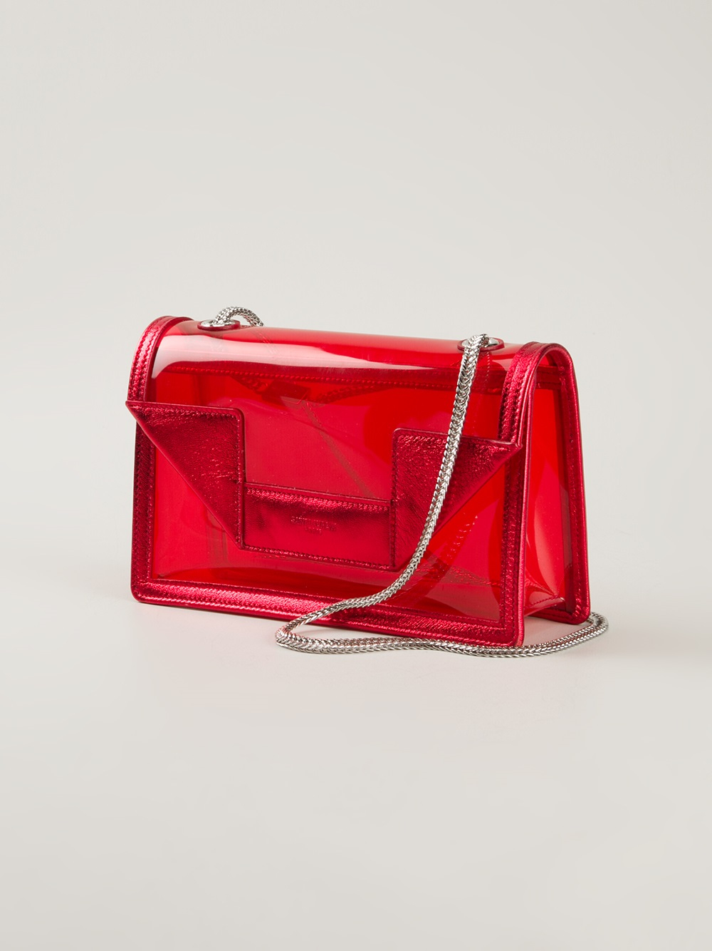 Saint laurent Classic Small Betty Bag in Red | Lyst