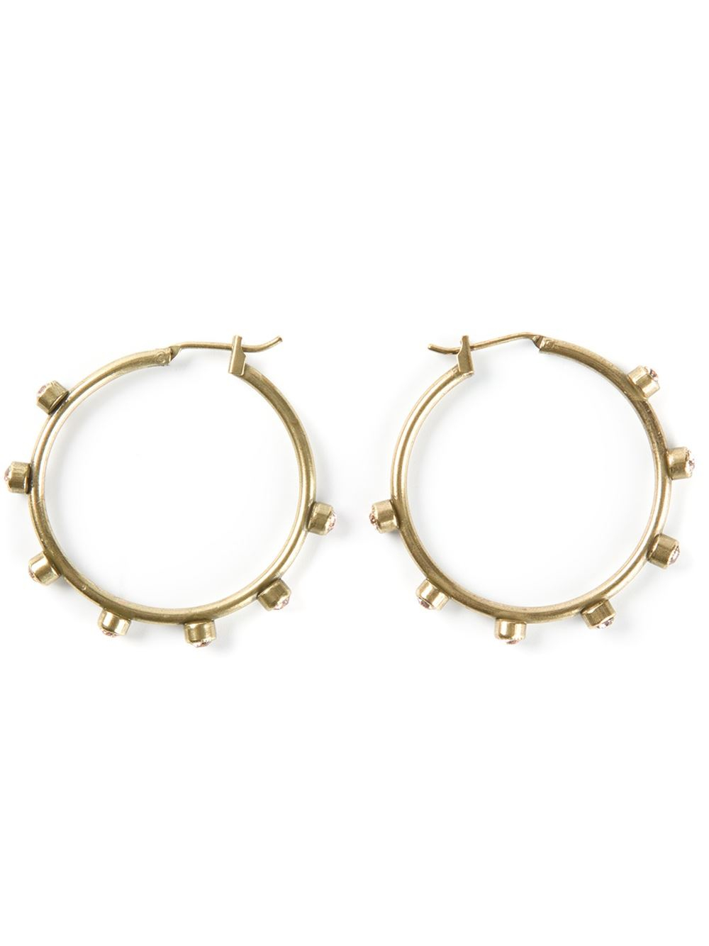 Lyst Isabel Marant Love Buzz Earrings In Metallic Gallery