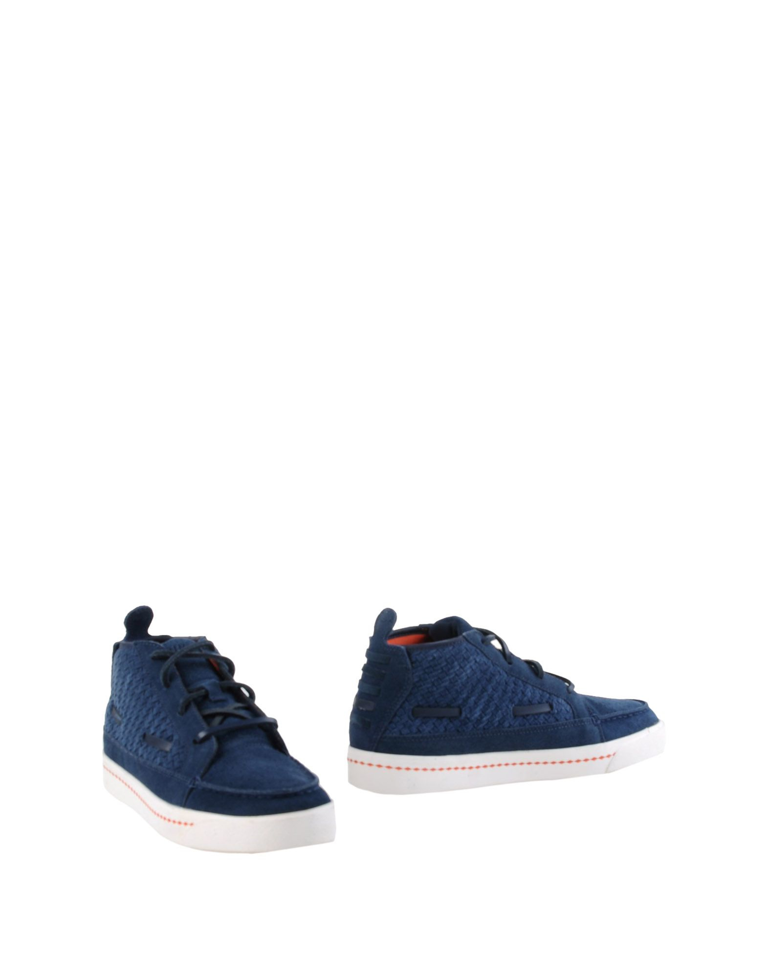 nike high top shoes blue