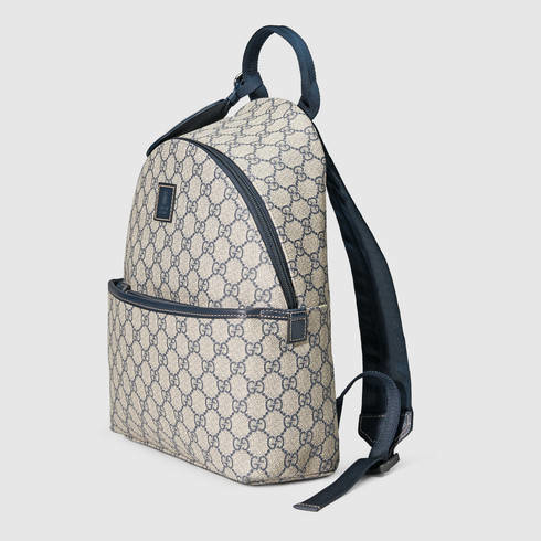 Gucci Children&#39;s Gg Supreme Backpack in Natural | Lyst