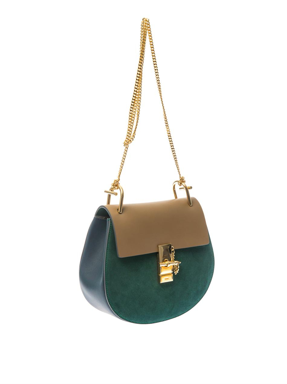 knockoff chloe bag - Chlo Drew Crossbody Bag in Green | Lyst