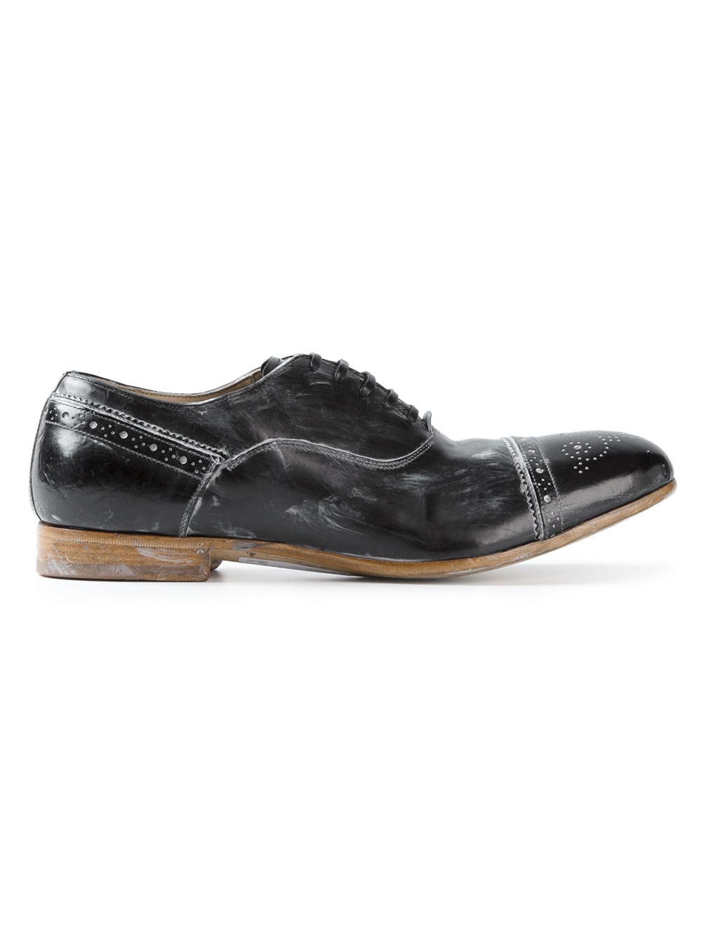Dolce & gabbana Laceup Shoe in Gray for Men (Black) | Lyst