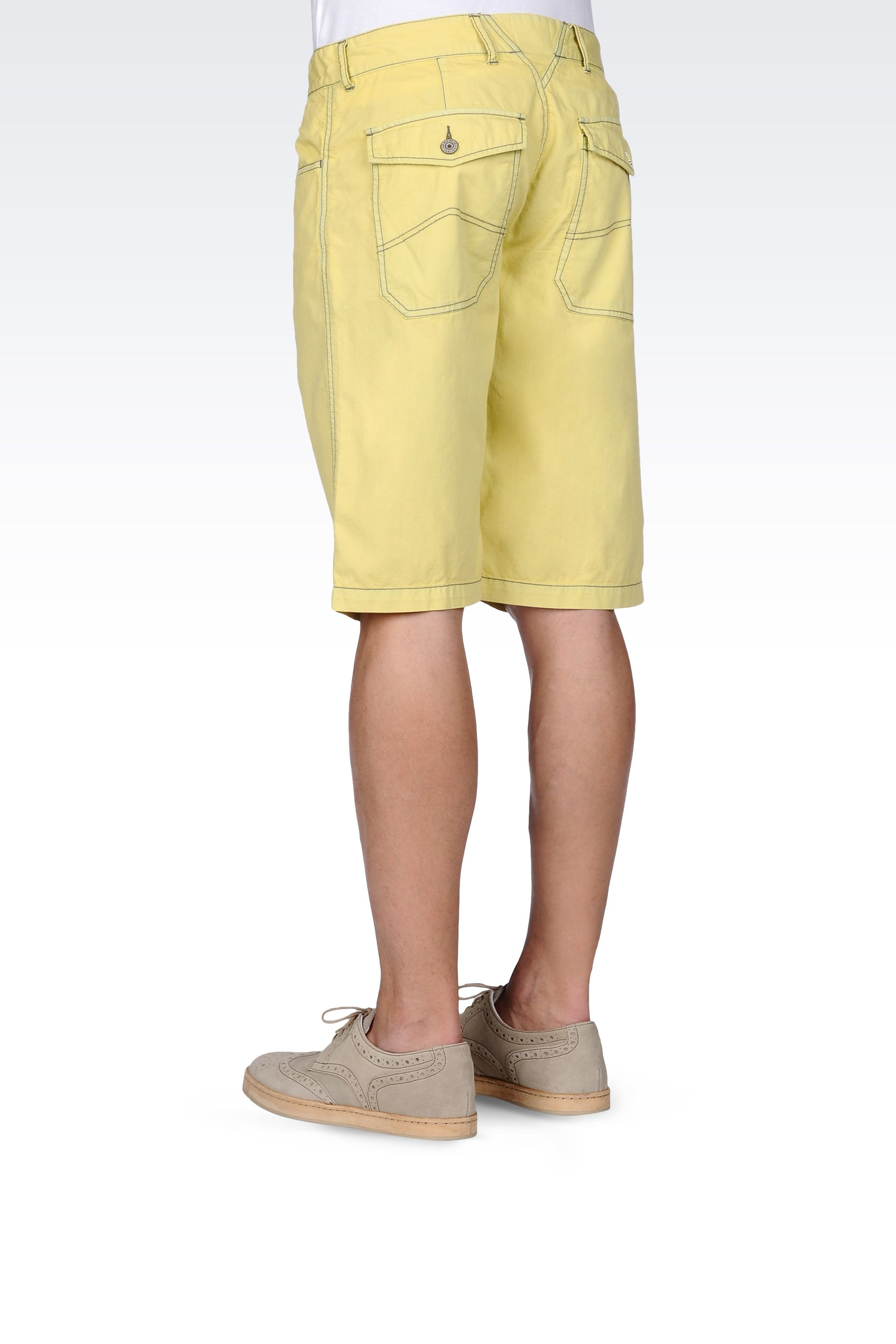 yellow short pants