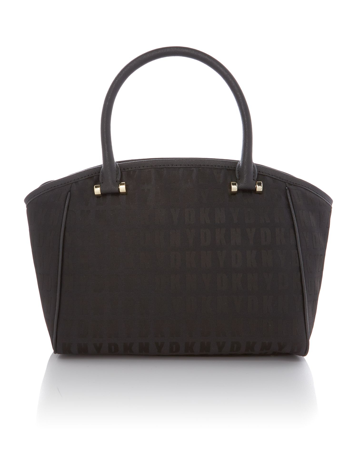 black saffiano satchel