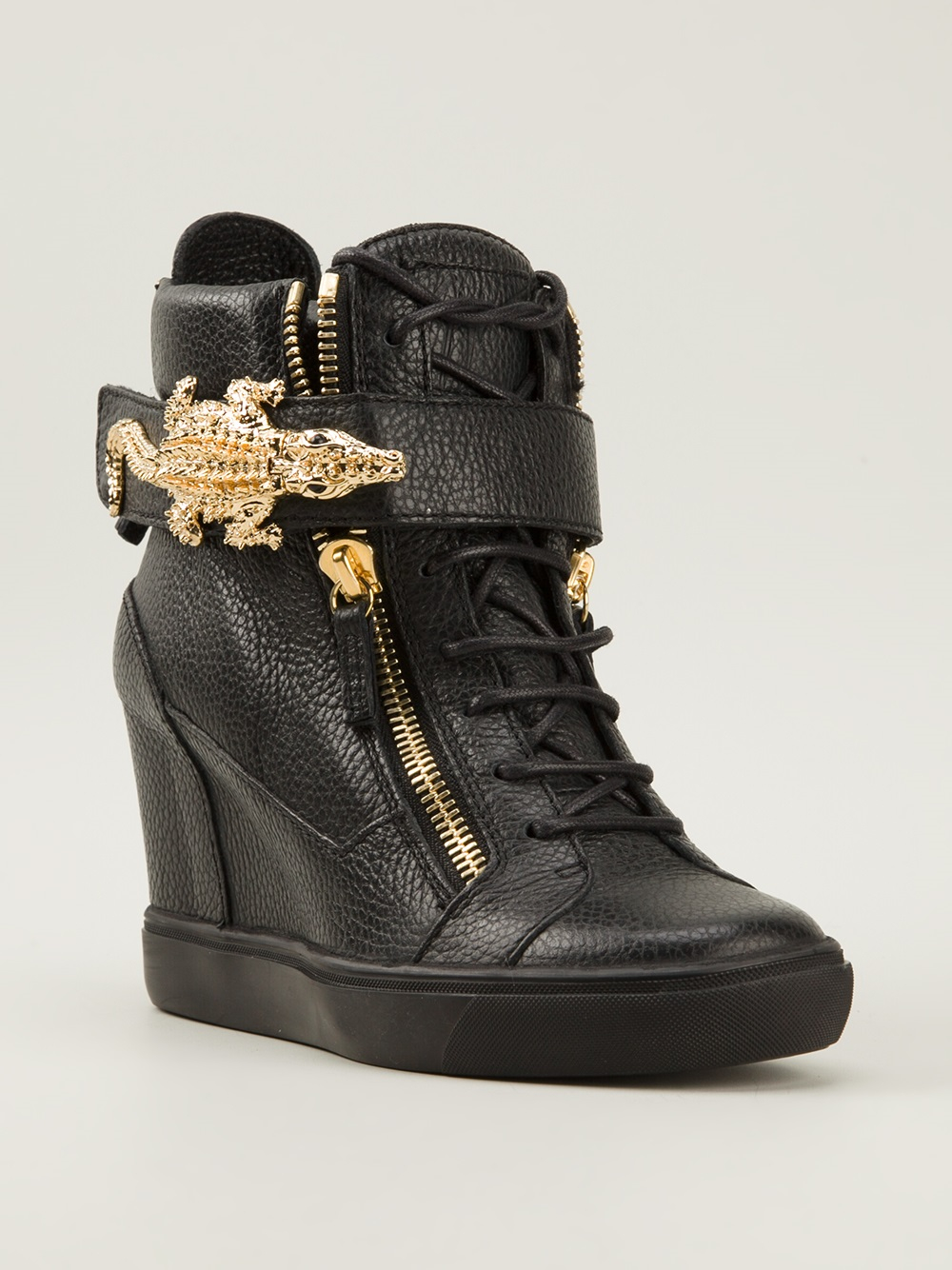 giuseppe zanotti platform wedge