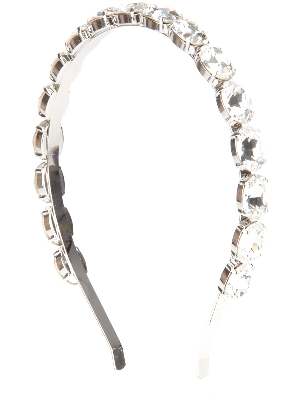 Dolce & Gabbana Crystal Headband in Silver (metallic) | Lyst