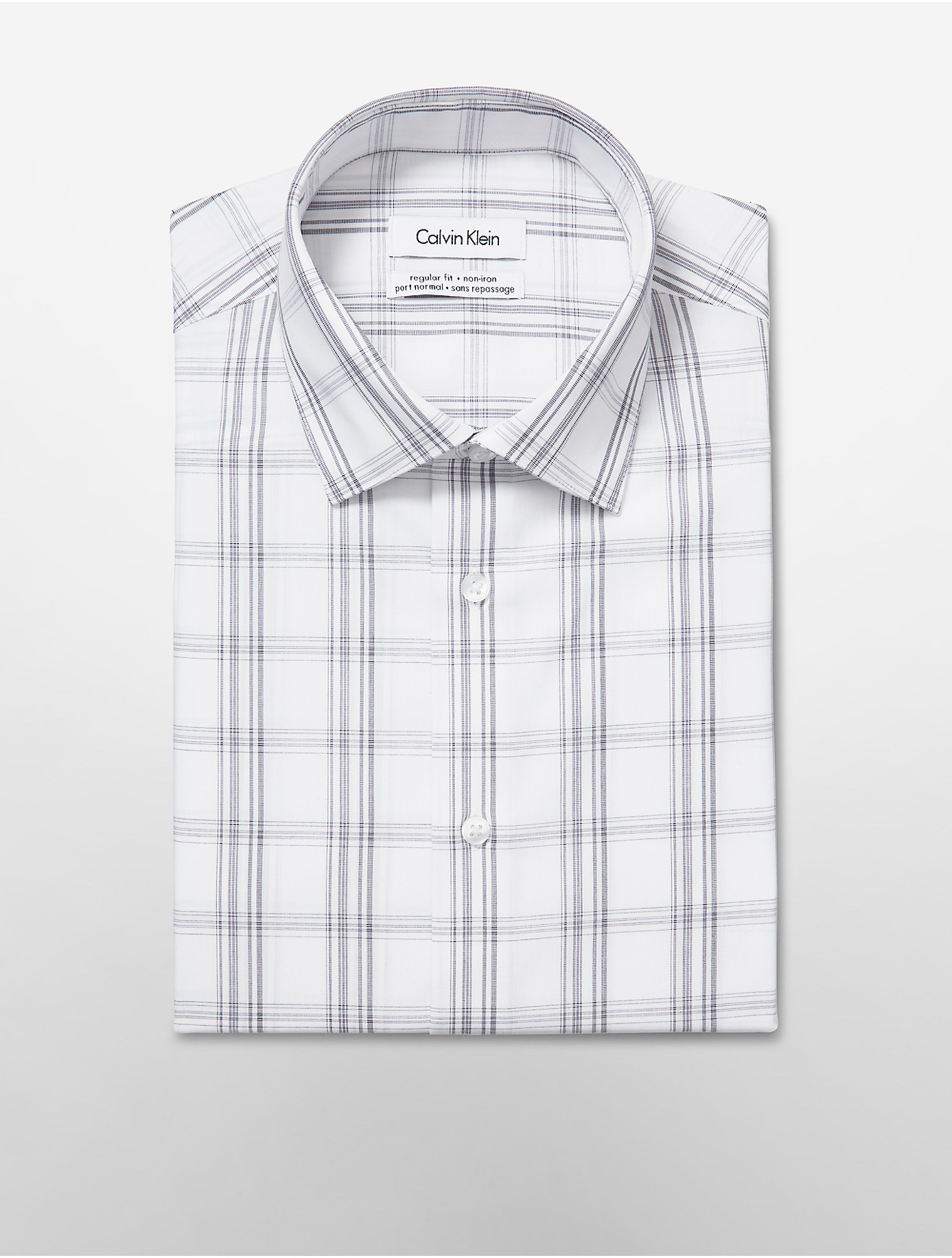 lyst calvin klein white label regular fit white large lyst calvin klein white label regular fit white large