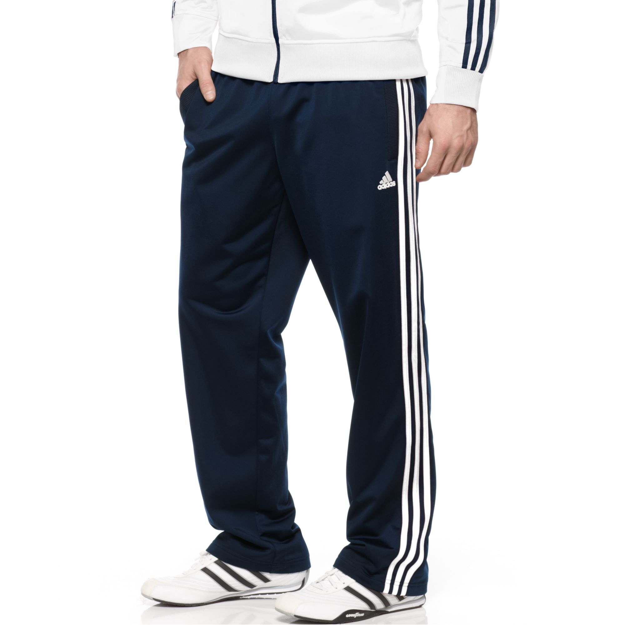 Adidas Varsity Tricot Pant in Blue for Men (collegiate navy/white) | Lyst