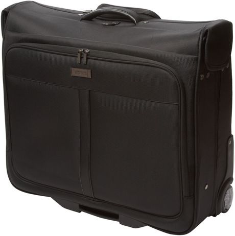 Kenneth Cole Reaction Front Row Black Wheeled Garment Bag in Black for ...