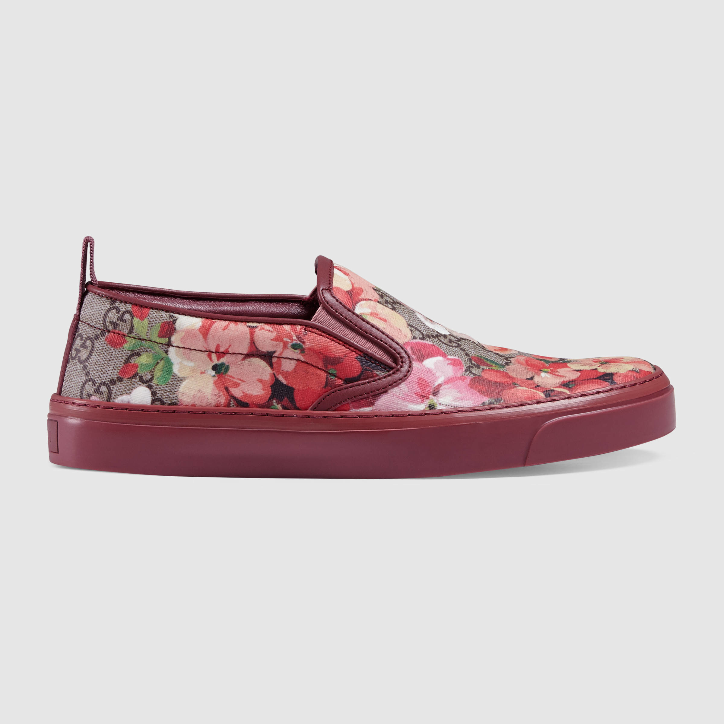 Gucci Blooms Print Slipon Sneaker in Purple Lyst