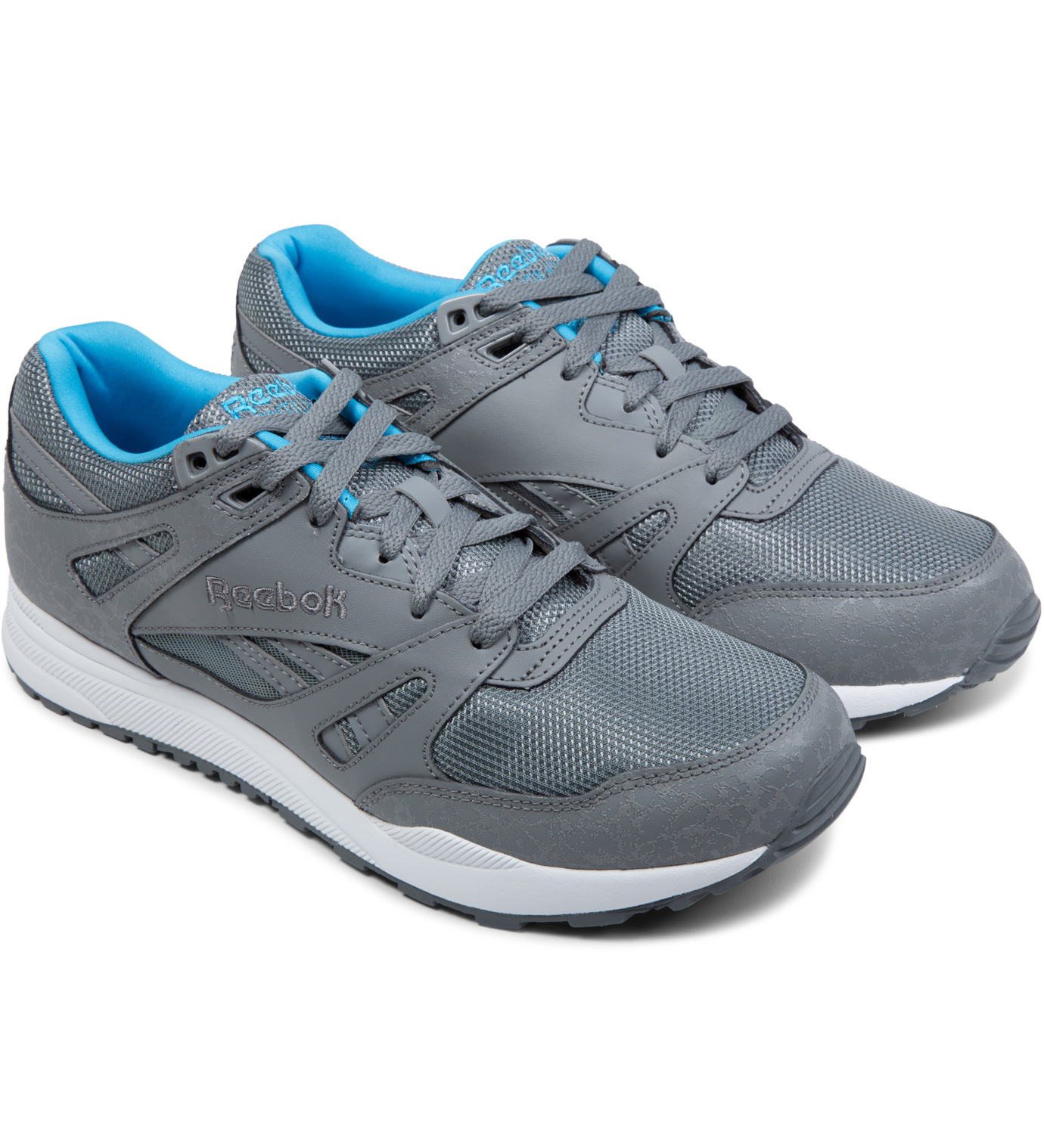 Reebok Greywhiteblue Ventilator Reflective Shoes In Gray For Men Grey Save 70 Lyst 9026