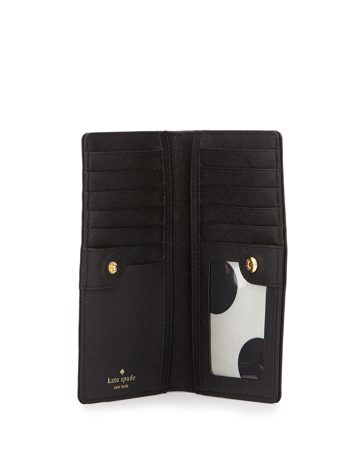 Kate spade Cedar Street Stacy Wallet in Black | Lyst