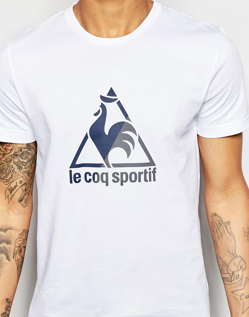 Lyst - Le Coq Sportif T-shirt in White for Men