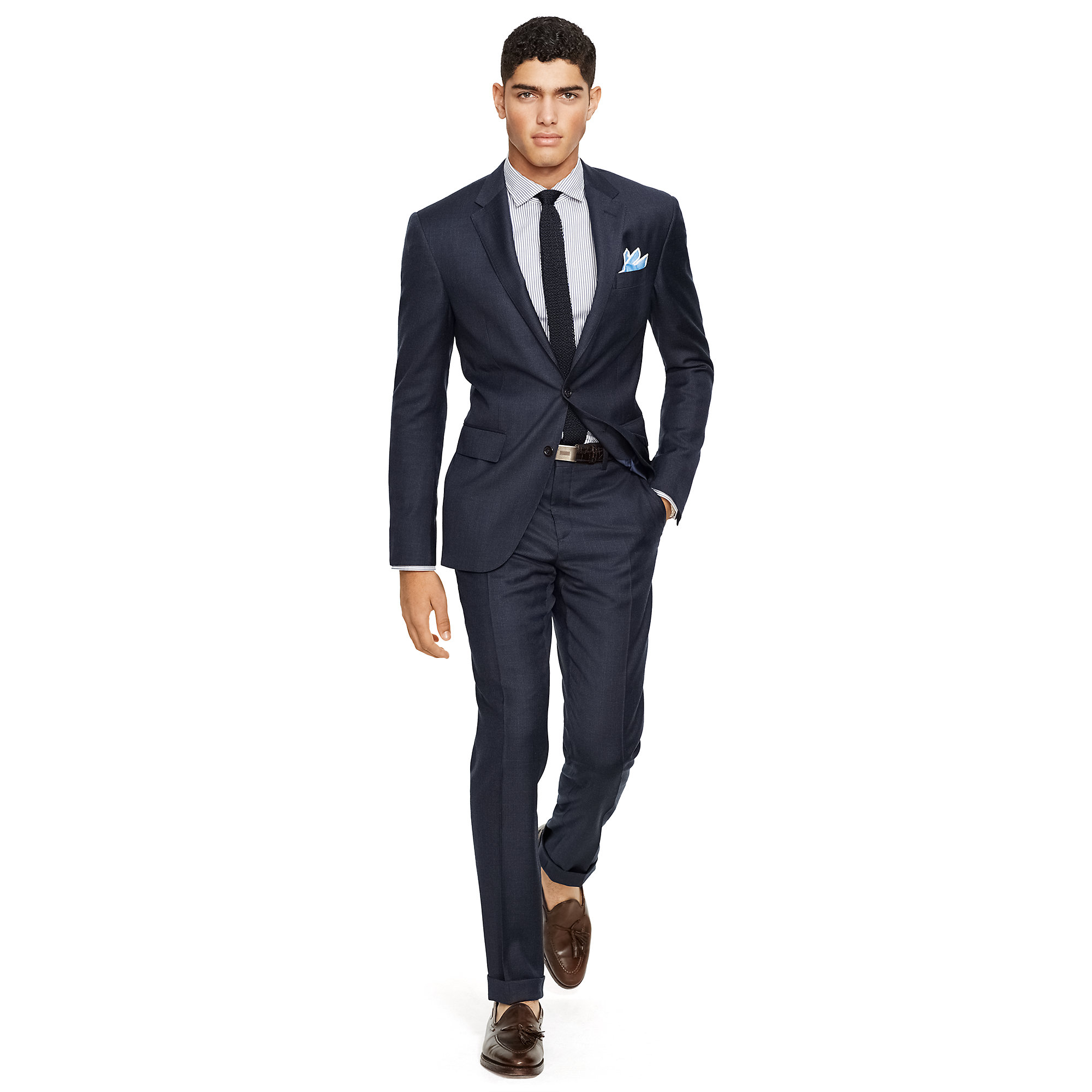 Polo ralph lauren Polo Glen Plaid Wool Suit in Blue for ...
