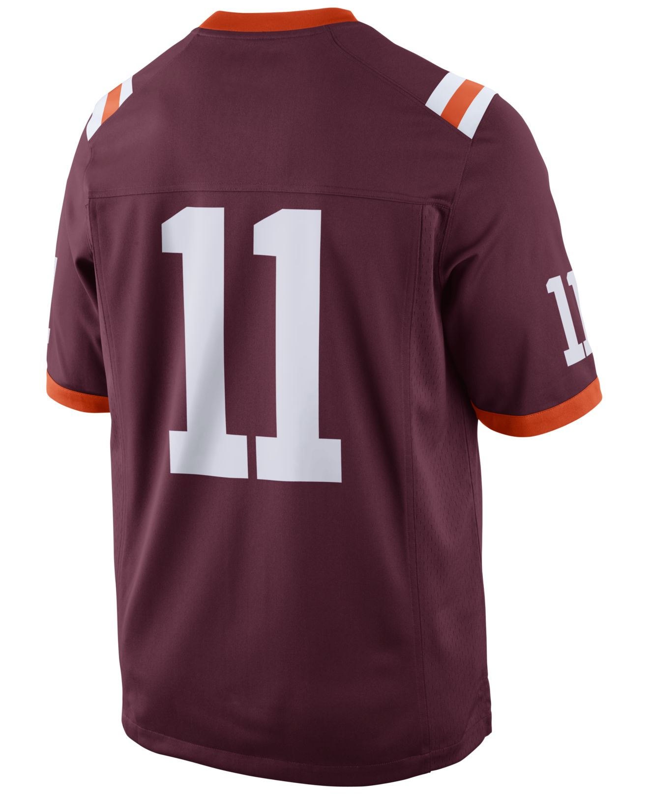 Nike Men's Virginia Tech Hokies Replica Football Game Jersey In Purple ...