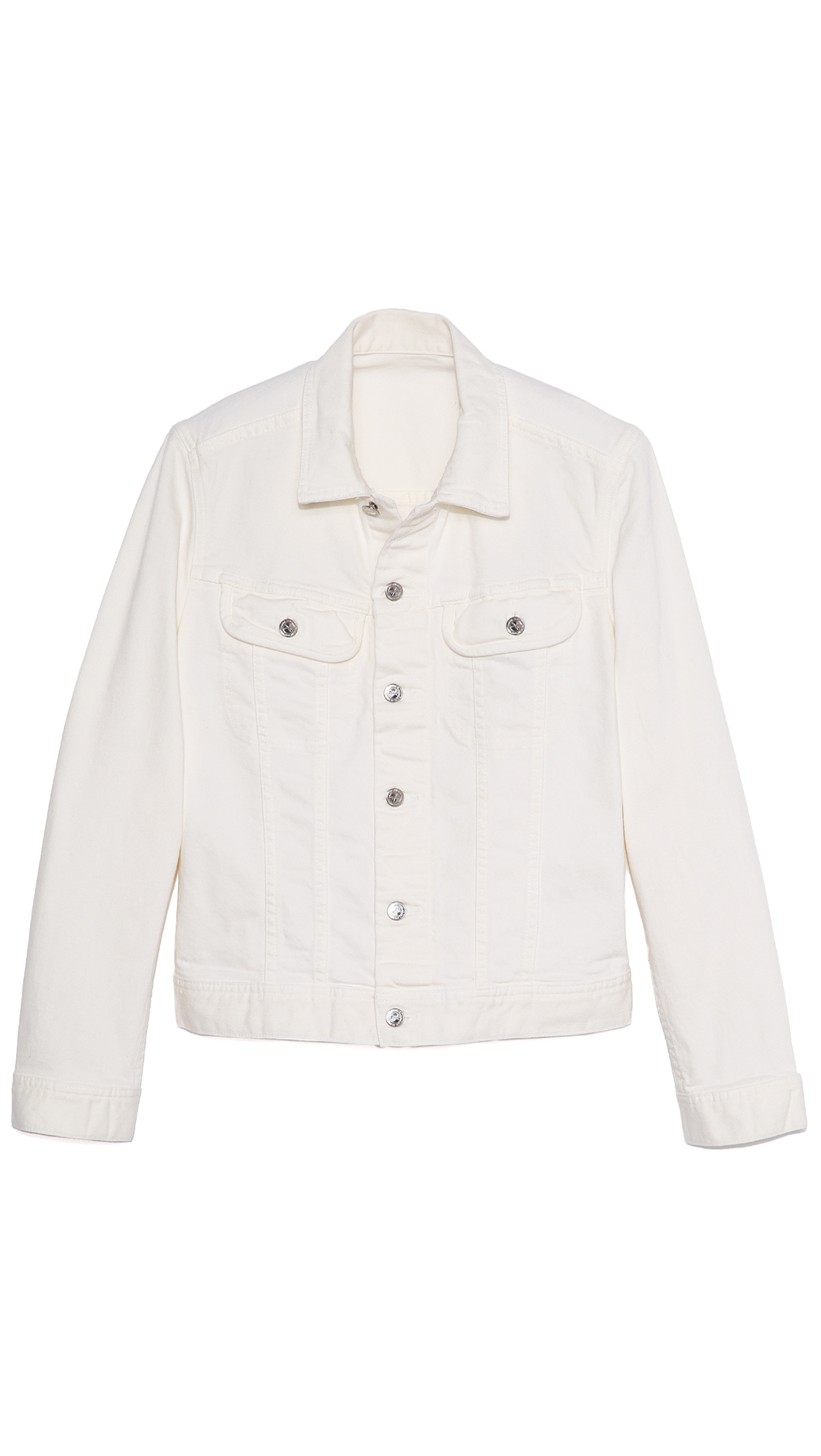 Lyst - A.p.c. White Denim Jean Jacket in White for Men