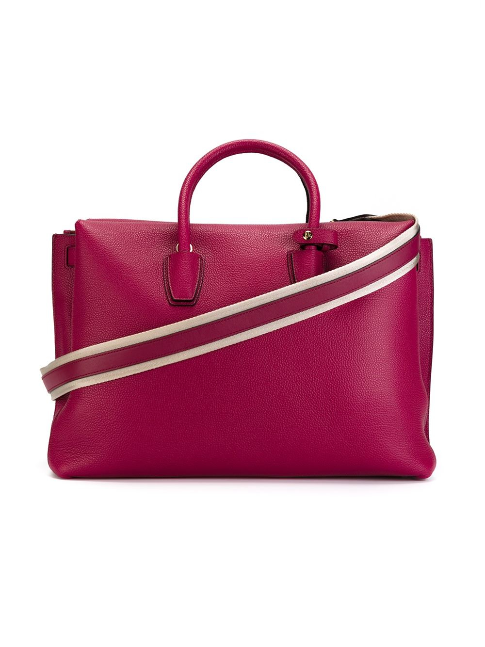 Lyst Mcm Large 'milla' Tote in Pink