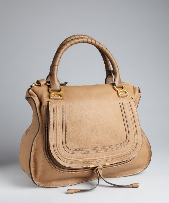 chloe mini marcie bag nut