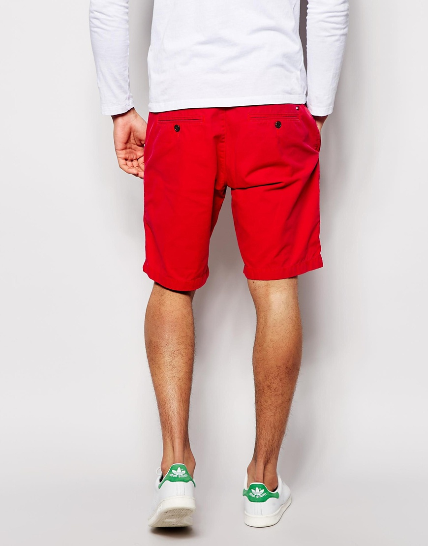 tommy hilfiger chino shorts mens