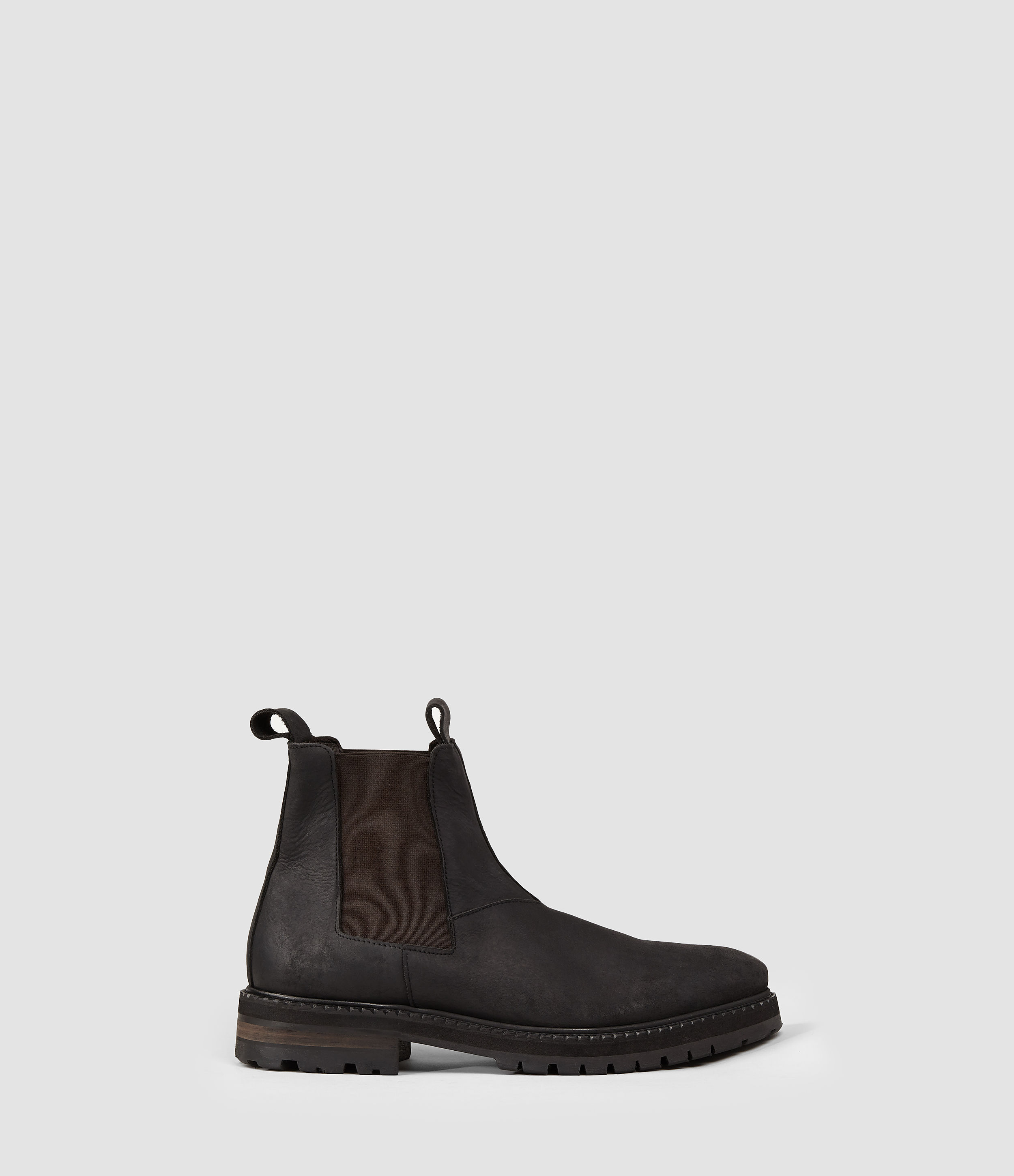 allsaints noble leather chelsea boot