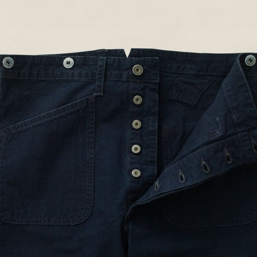 Lyst - Rrl Buckleback Caldwell Work Pant in Blue for Men
