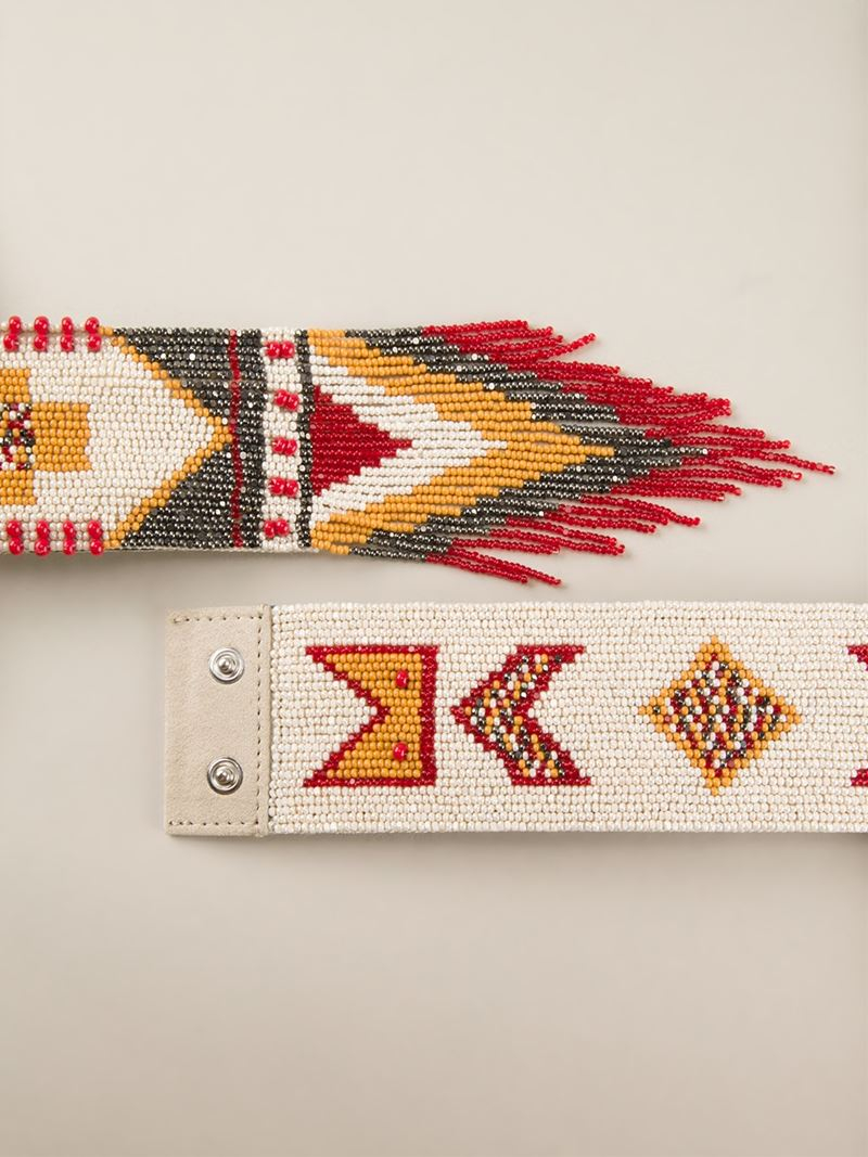 Lyst Etro Bead Embellished Belt