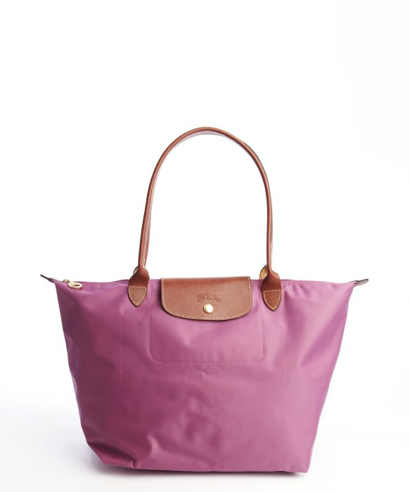 Lyst Longchamp Lavender Nylon Le Pliage Large Shopper Tote in Purple