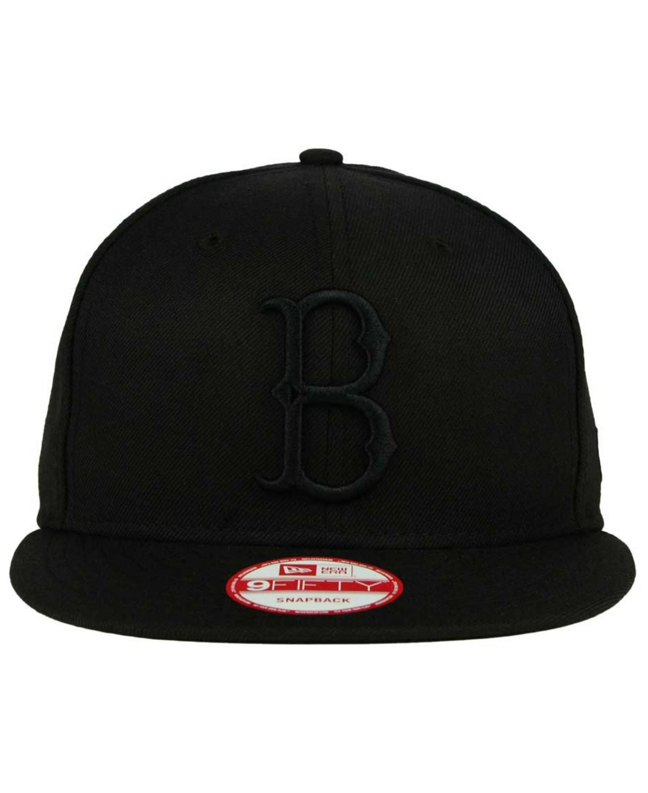 Ktz Brooklyn Dodgers Black On Black 9fifty Snapback Cap in Black for ...