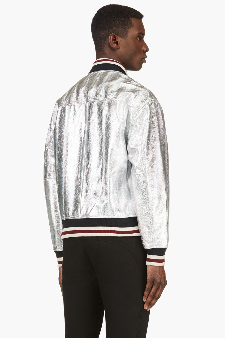 Marc by marc jacobs Metallic Jacket in Metallic for Men Lyst