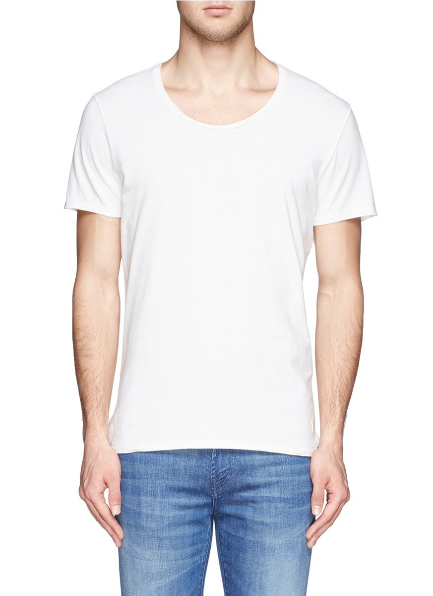 Lyst - Scotch & Soda Home Alone T-shirt in White for Men