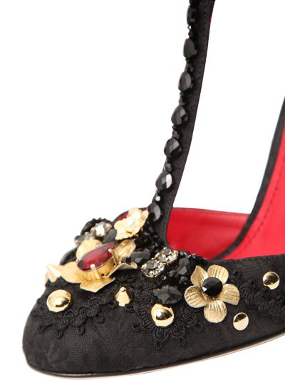 dolce and gabbana t strap heels