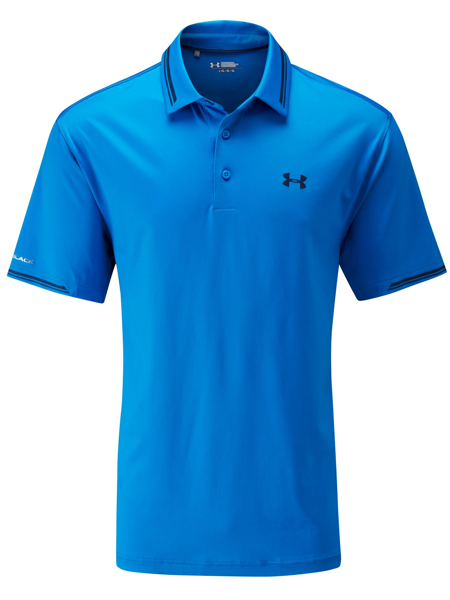 Under armour Coldblack Tip Polo in Blue for Men | Lyst
