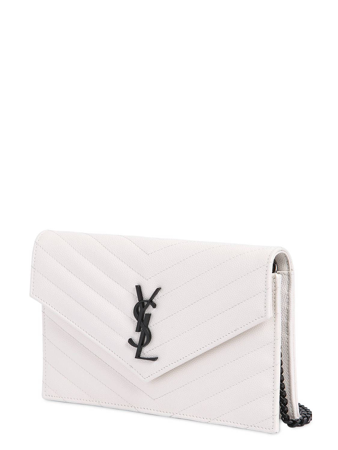 Lyst Saint Lau Monogram Quilted Leather Shoulder Bag In White Gallery