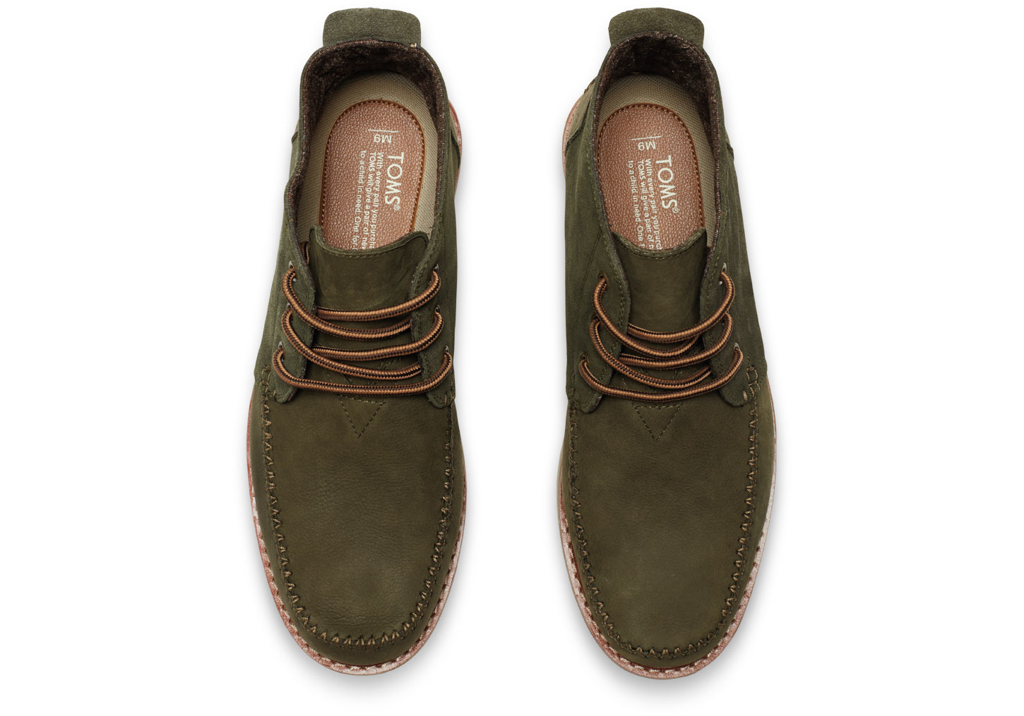 olive leather booties