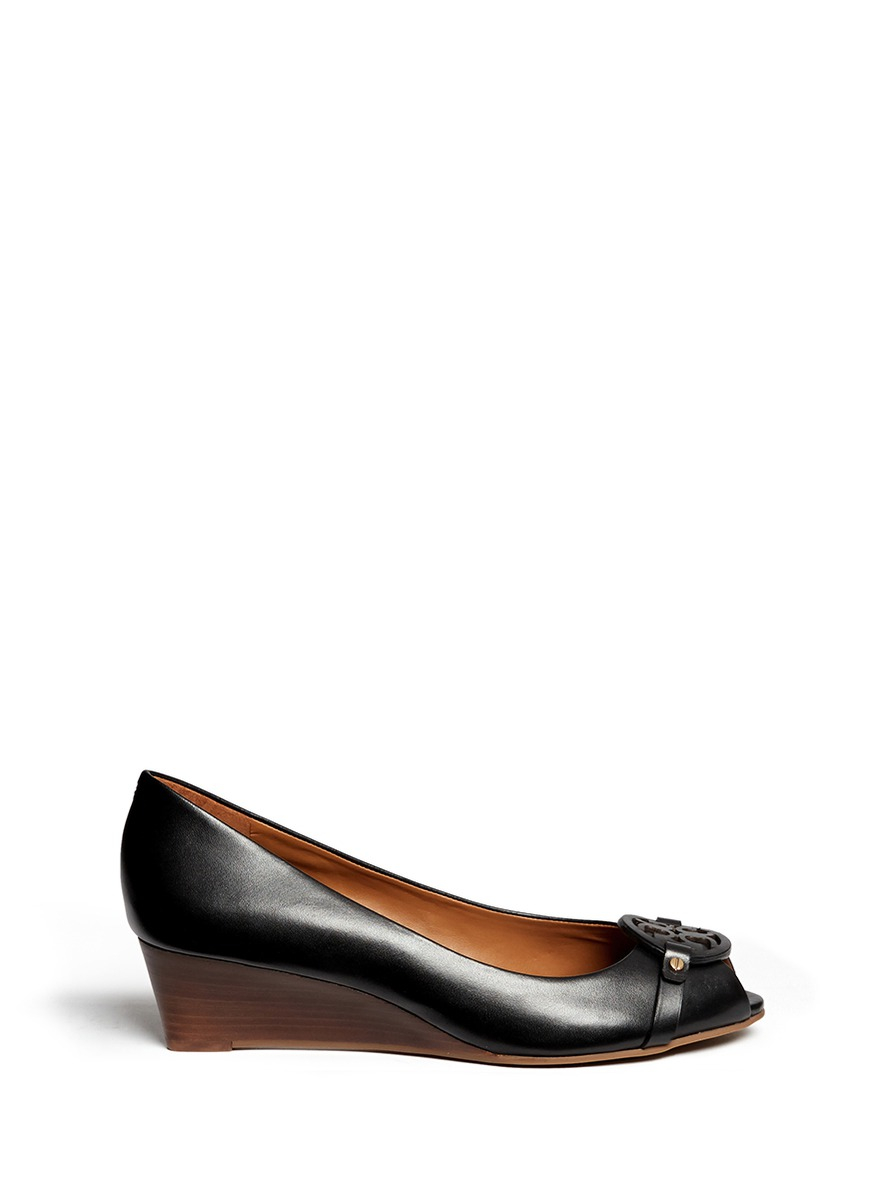 tory burch mini miller black leather