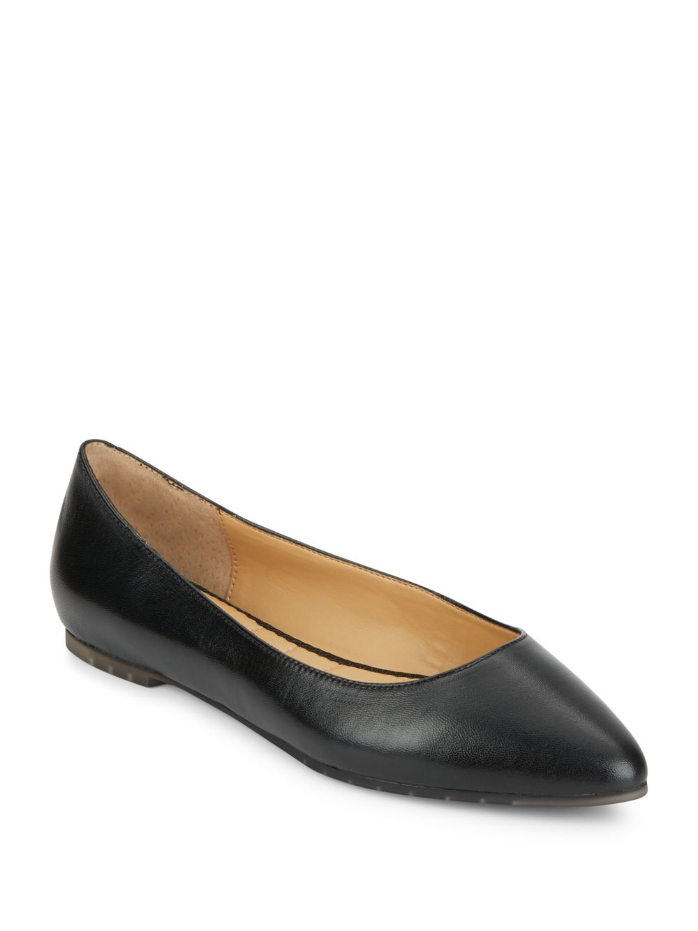 pointy black flat shoes
