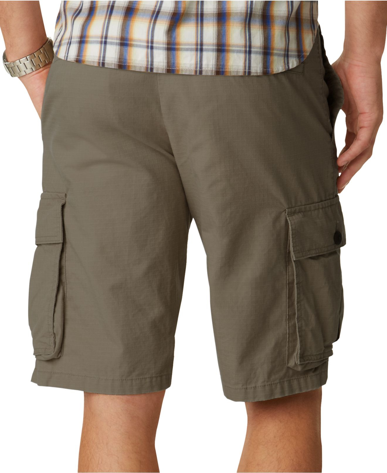 Dockers Ripstop Cargo Shorts in Natural for Men | Lyst