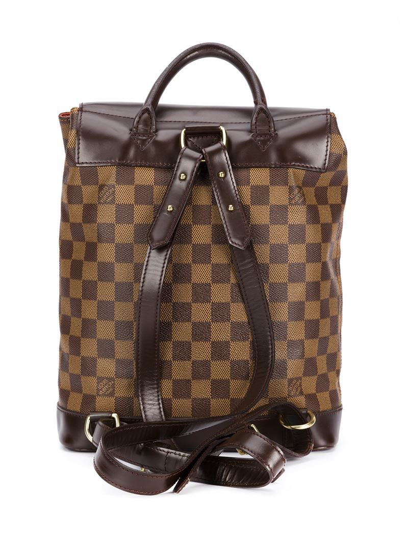 Louis vuitton Soho Backpack in Brown | Lyst