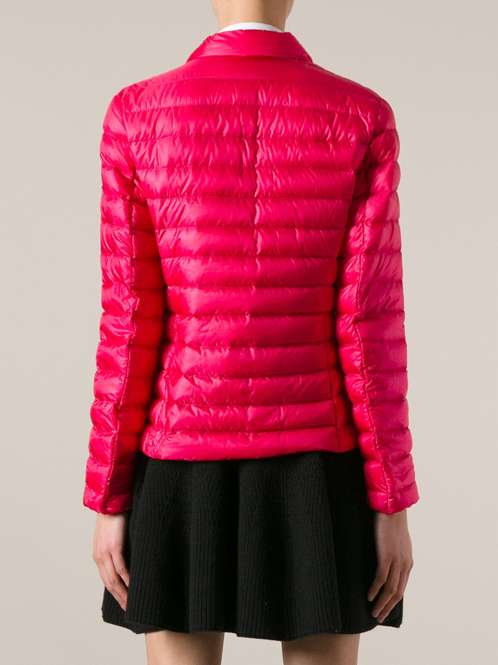 Moncler Leyla Coat in Pink Lyst