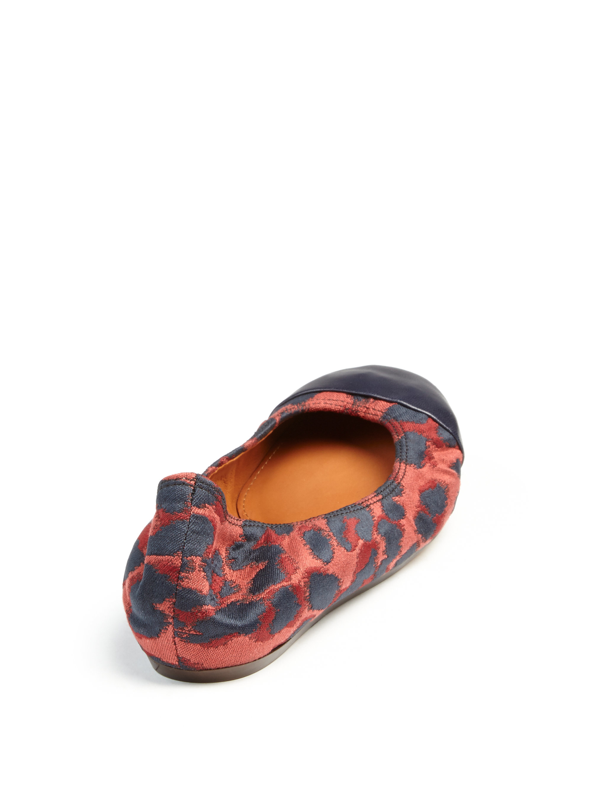 ballerina leopard flats