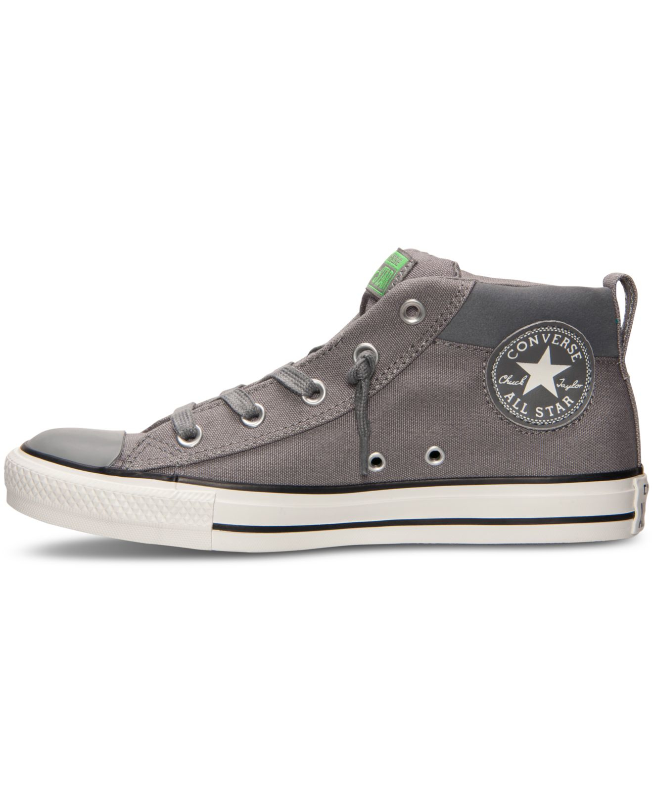 Converse Men's Chuck Taylor Street Mid Casual Sneakers From Finish Line ...