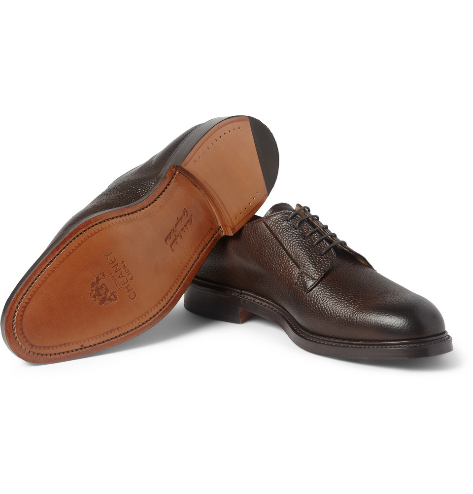 grain leather shoes