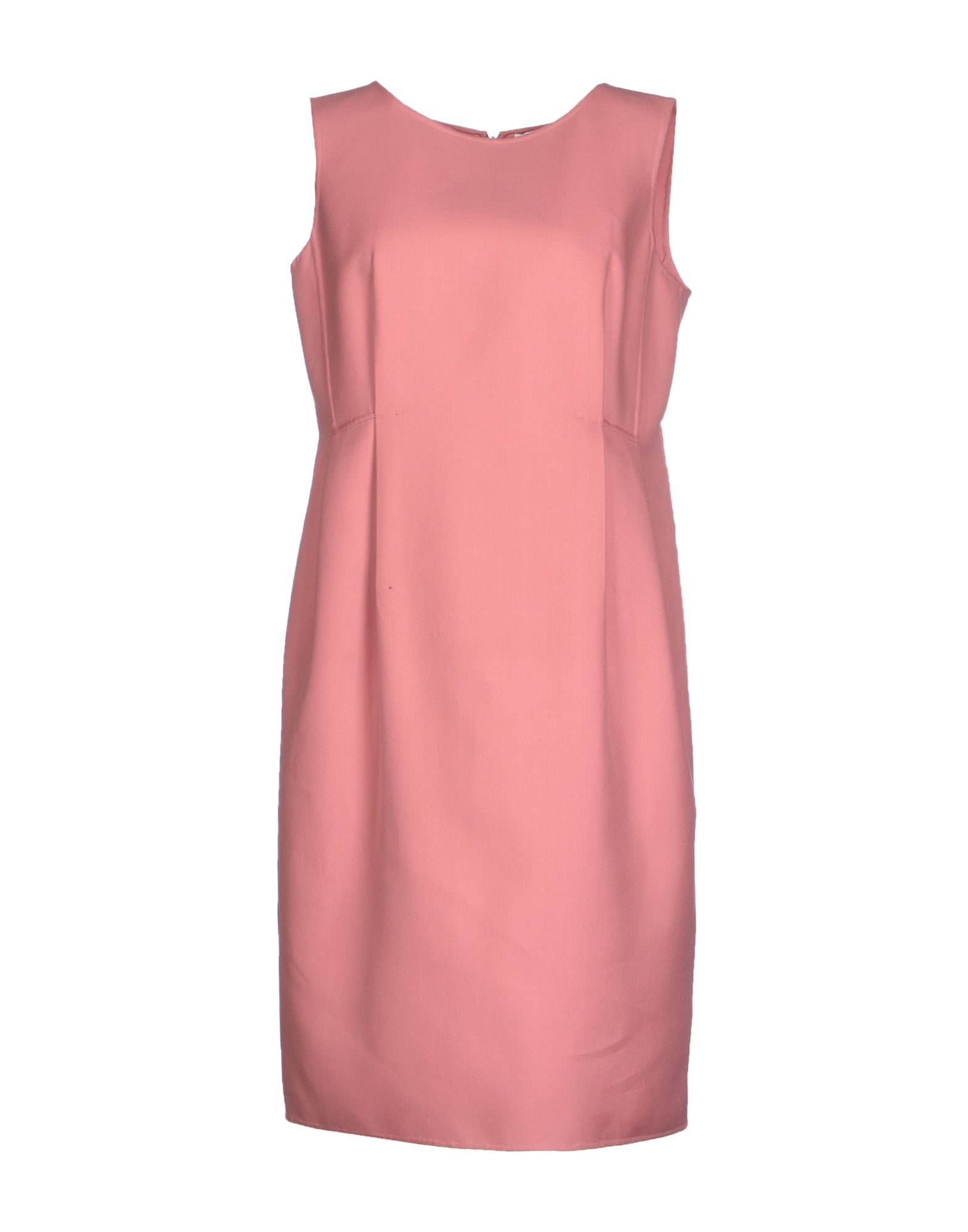 Jil sander Knee-length Dress in Pink | Lyst