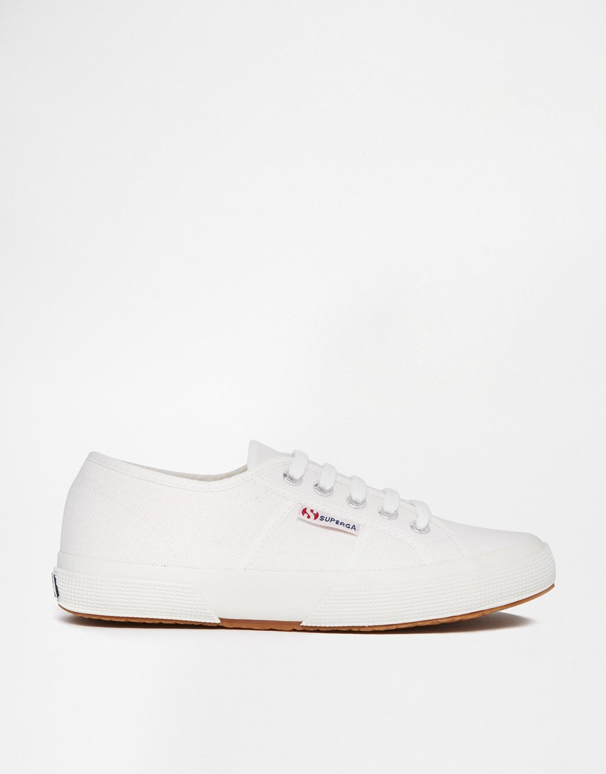superga 2750 cotu classic plimsolls in white